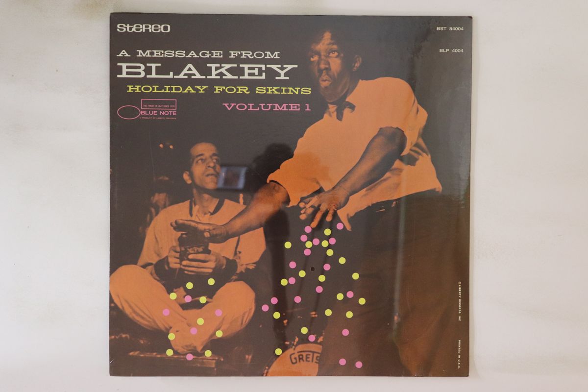 LP Art Blakey Holiday For Skins Vol. 1 BST84004 BLUE NOTE 未開封 /00260