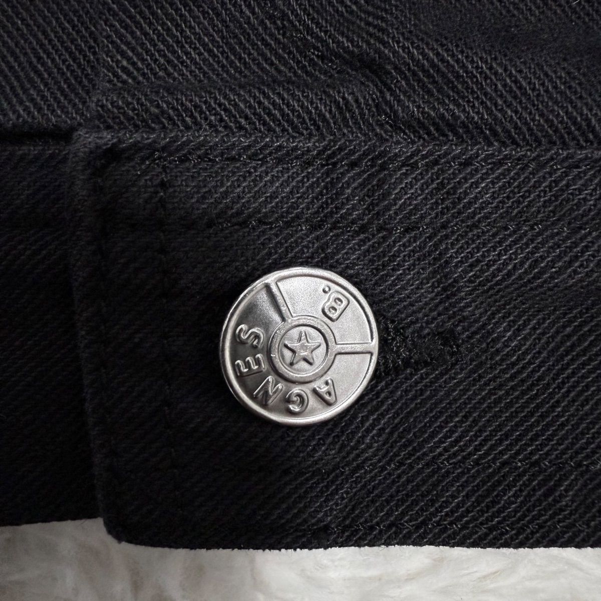 agnès b. 希少 フランス製 JEANS Gジャン90年代 ブラック サイズ0 