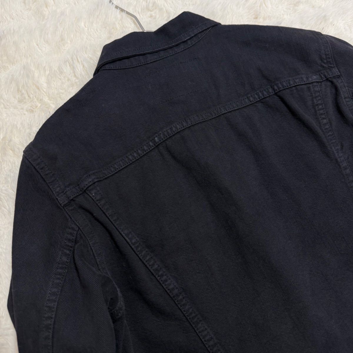 希少 フランス製 agnès b. JEANS Gジャン90年代 ブラック サイズ0