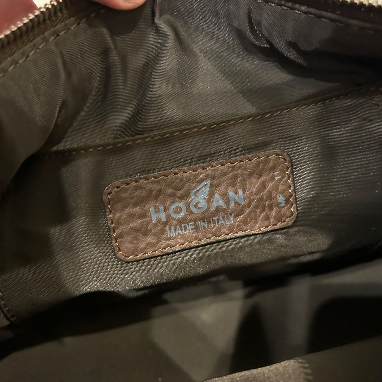 美品 イタリア製 HOGAN ホーガン レディース ハンドバッグ トート 