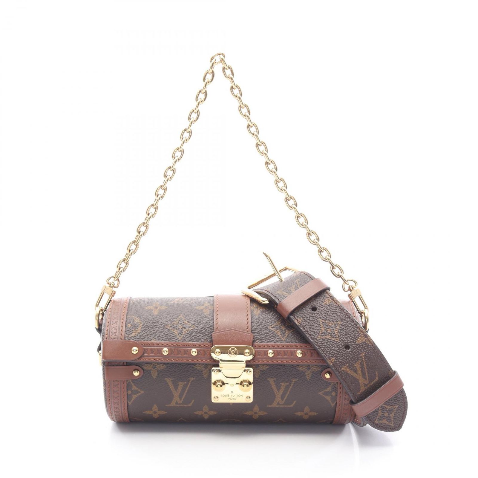 LOUIS VUITTON ルイ・ヴィトン パピヨン トランク ショルダーバッグ