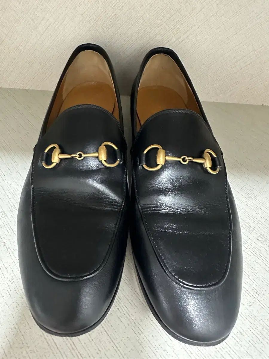正規品 グッチ ホースビット ローファー ブラック 37 5
