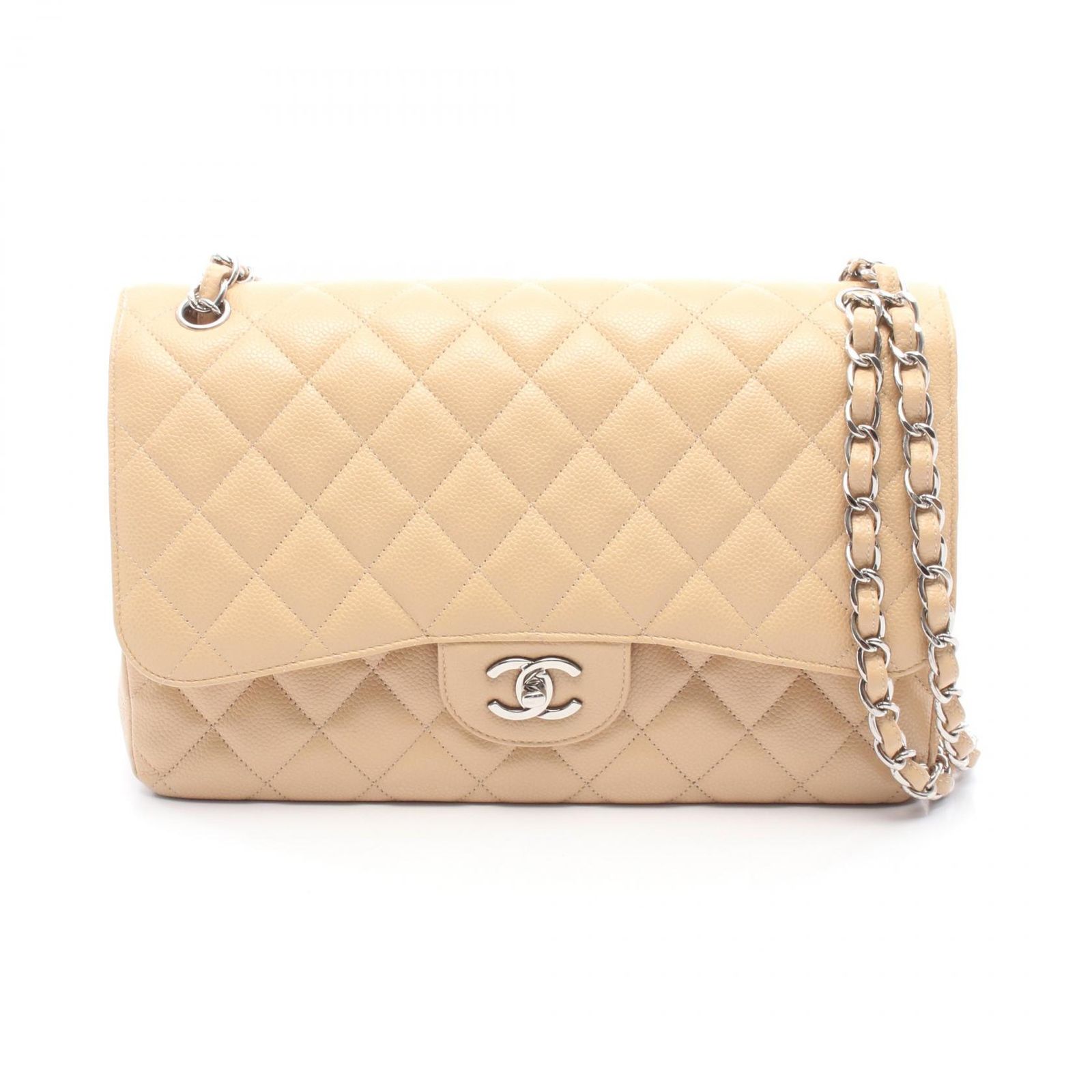 CHANEL シャネル デカマトラッセ30 クラシック ラージ Wフラップ ショルダーバッグ