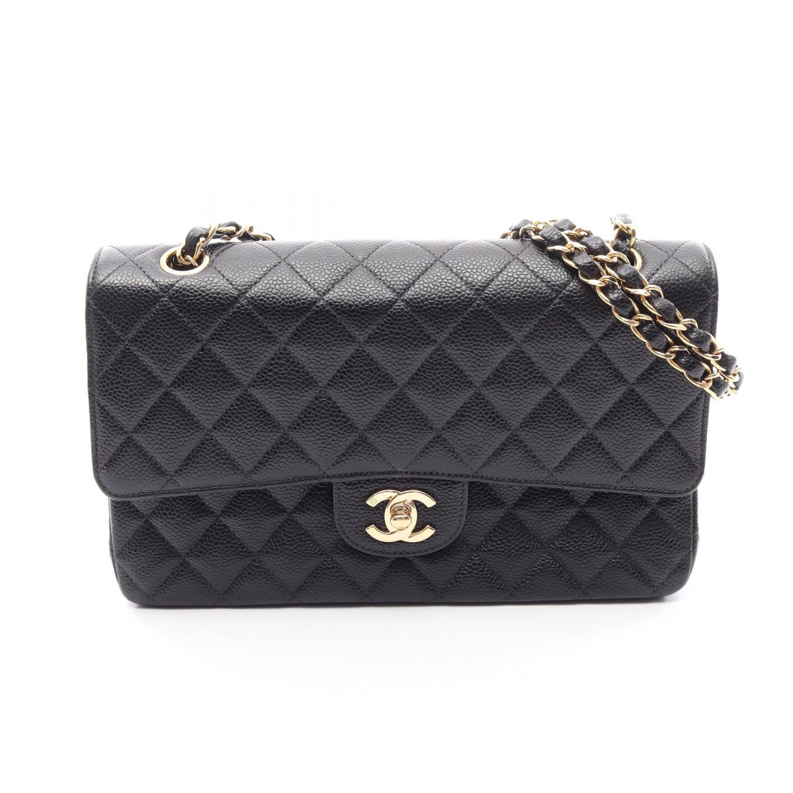 CHANEL シャネル マトラッセ Wフラップ ショルダーバッグ