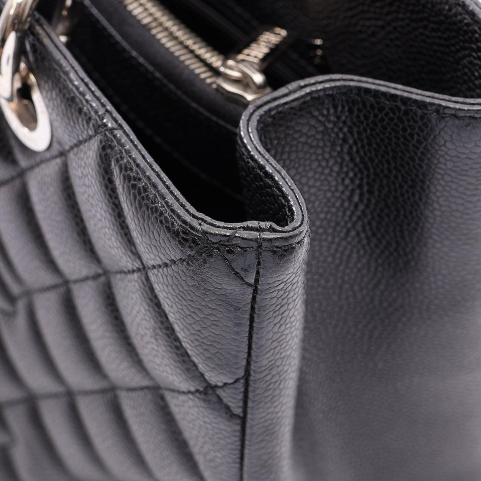 CHANEL シャネル マトラッセ グランドショッピング GST トートバッグ 