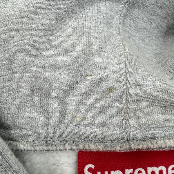 Supreme/シュプリーム【15AW】Felt Hooded Logo Zip Up Sweatshirt