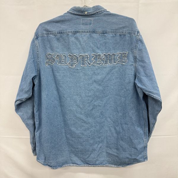 Supreme/シュプリーム【21AW】Applique Denim Shirt/アップリケ デニム