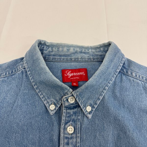 Supreme/シュプリーム【21AW】Applique Denim Shirt/アップリケ デニム