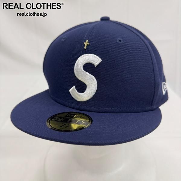 【未使用】Supreme×NEW ERA/シュプリーム×ニューエラ【24SS】Gold Cross S Logo cap/ゴールド クロス Sロゴ キャップ/帽子