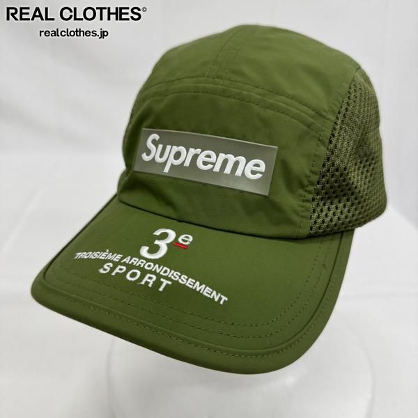 Supreme/シュプリーム【24SS】Mesh Side Panel Camp Cap/メッシュ サイド パネル キャンプキャップ /帽子/オリーブ