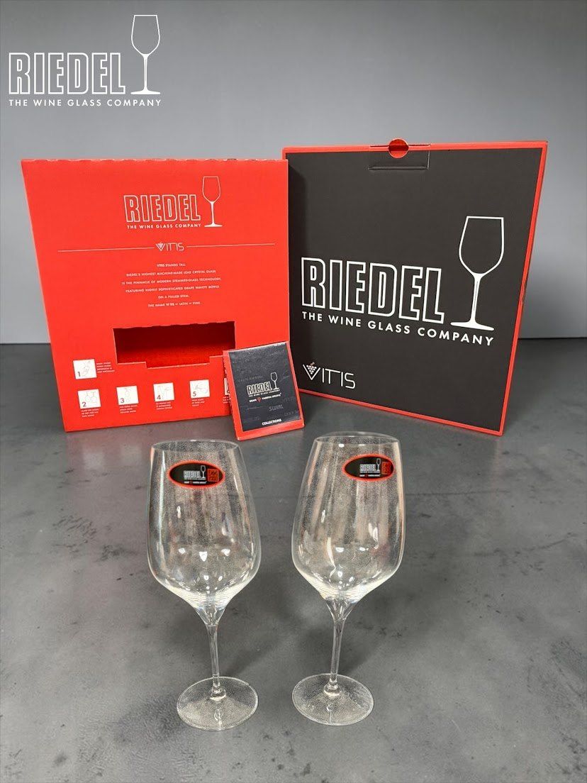 ★ RIEDEL リーデル VITIS ワイングラス ペアセット クリスタルガラス ドイツ製