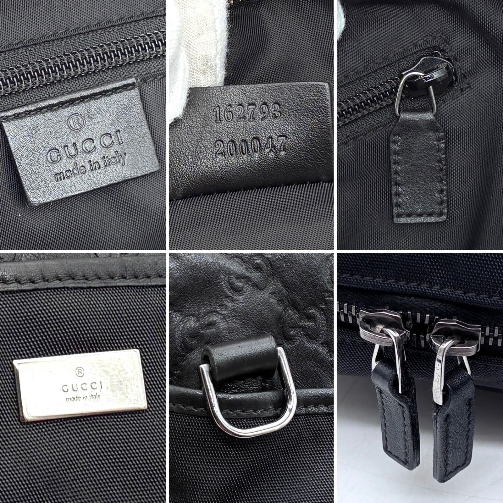 美品 グッチ GUCCI ビジネスバッグ ブリーフケース 2way ショルダー