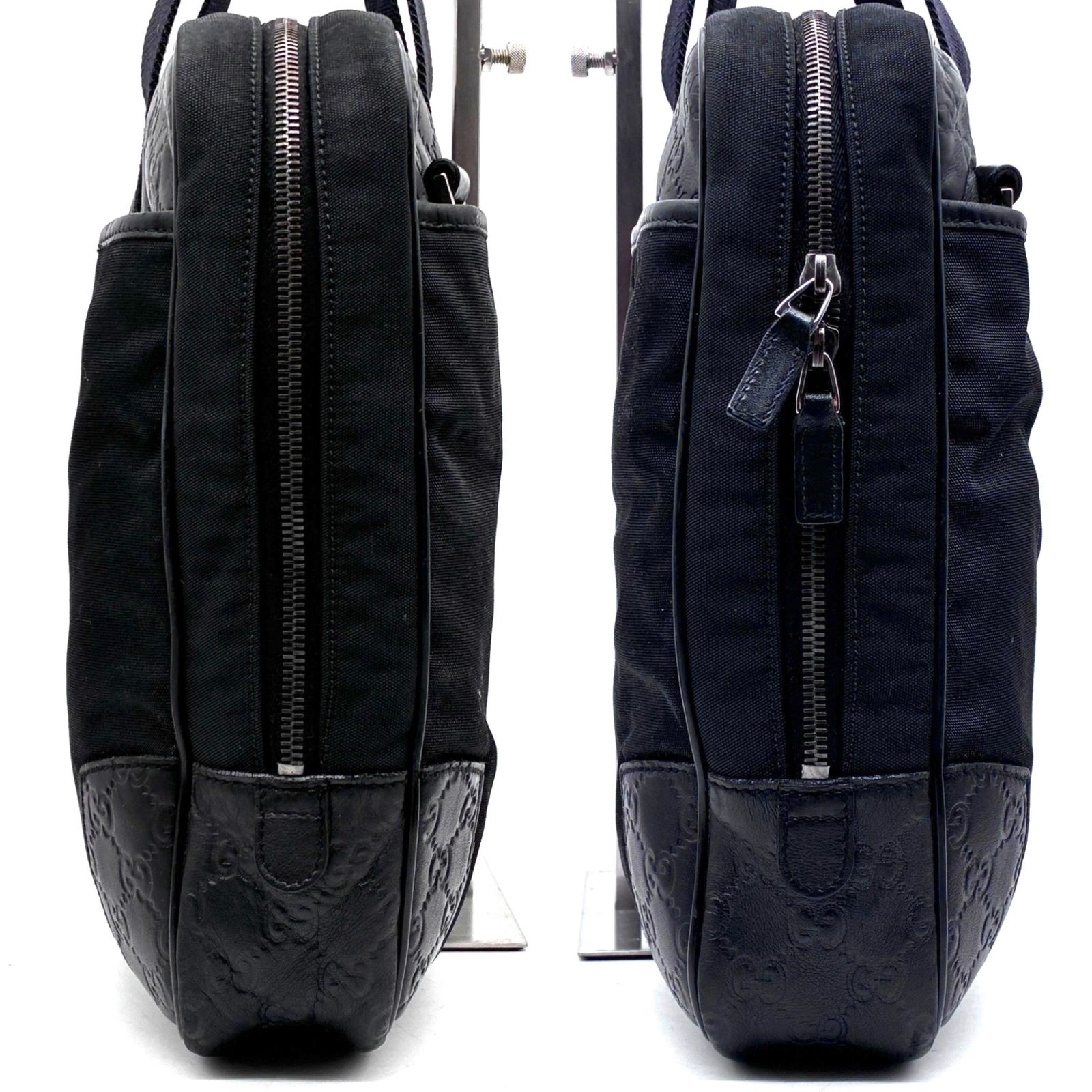 美品 グッチ GUCCI ビジネスバッグ ブリーフケース 2way ショルダー