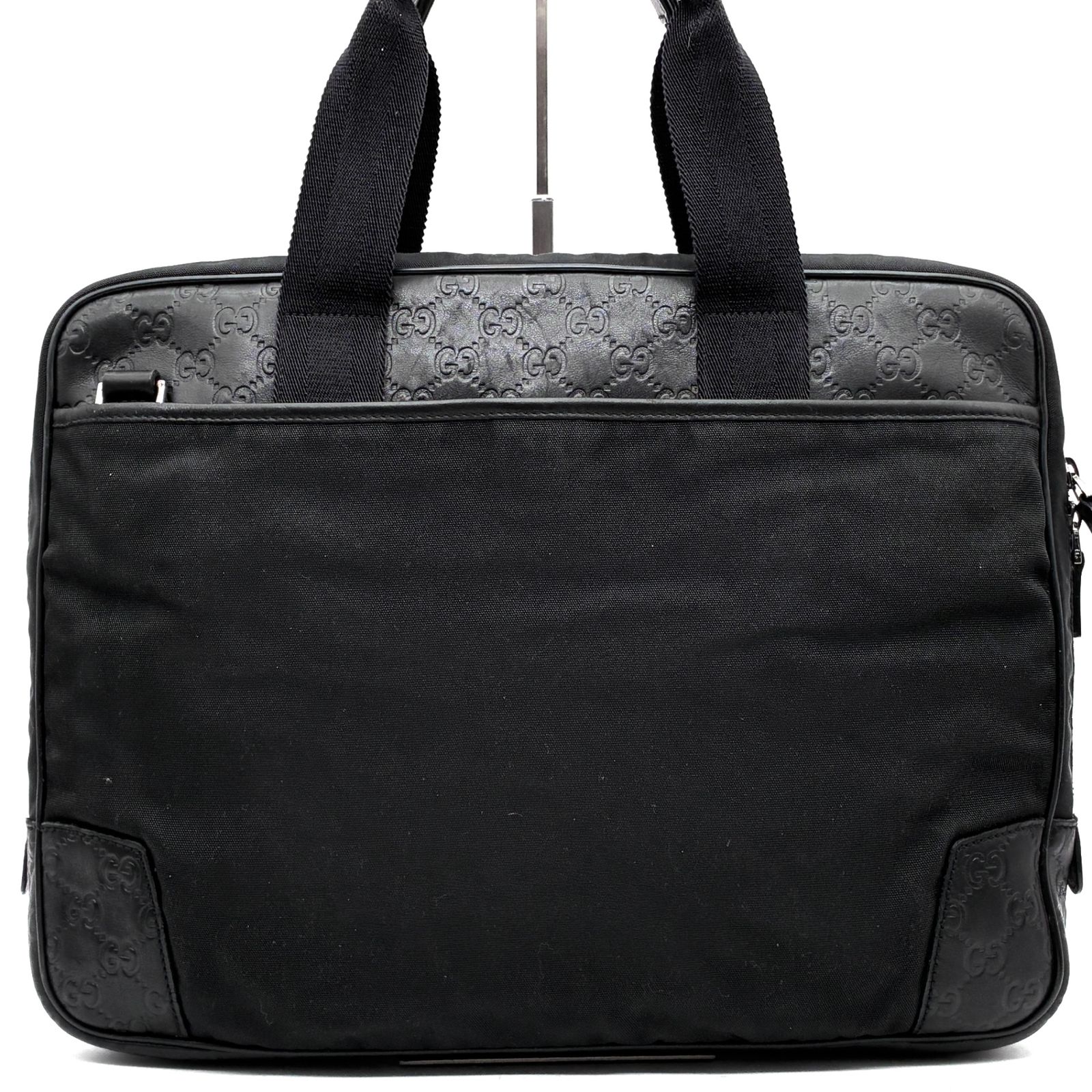 美品 グッチ GUCCI ビジネスバッグ ブリーフケース 2way ショルダー