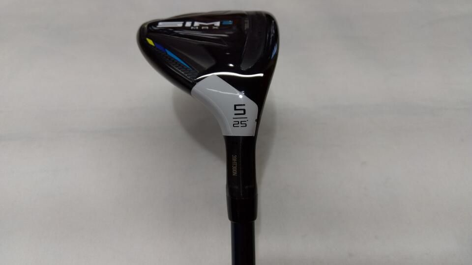 テーラーメイド　SIM2 MAX　25度　TENSEI SILVER TM70　Sフレックス　ユーティリティ　中古　ゴルフドゥ！松前R56店【最短即日発送】