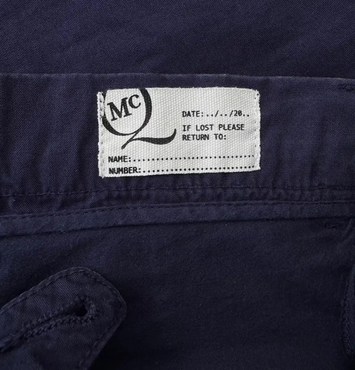 alexander maqueen アレキサンダーマックイーン　mcq パンツ MCQ Alexander McQueen アレキサンダー・マックイーン ネイビー チノ