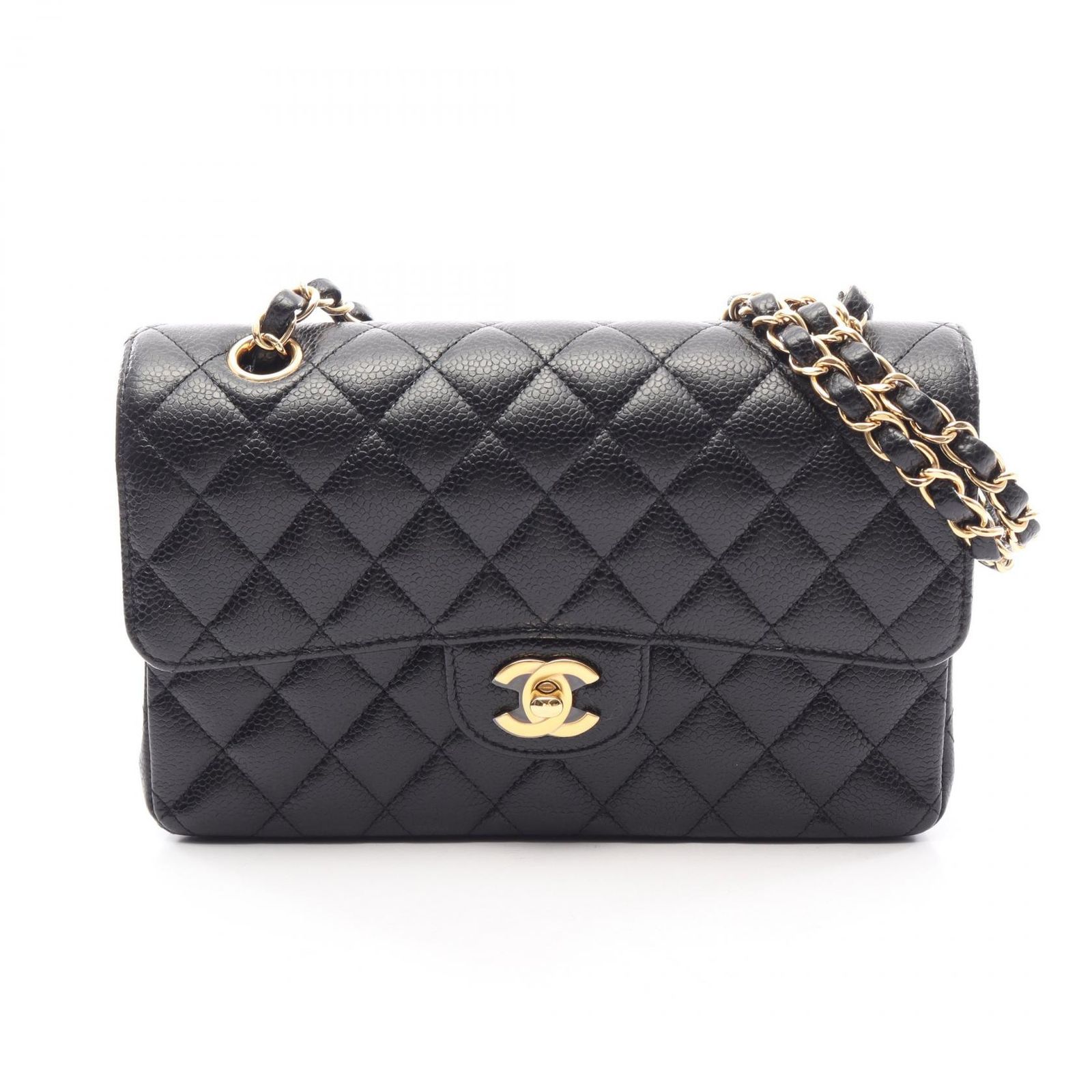CHANEL シャネル マトラッセ Wフラップ ショルダーバッグ