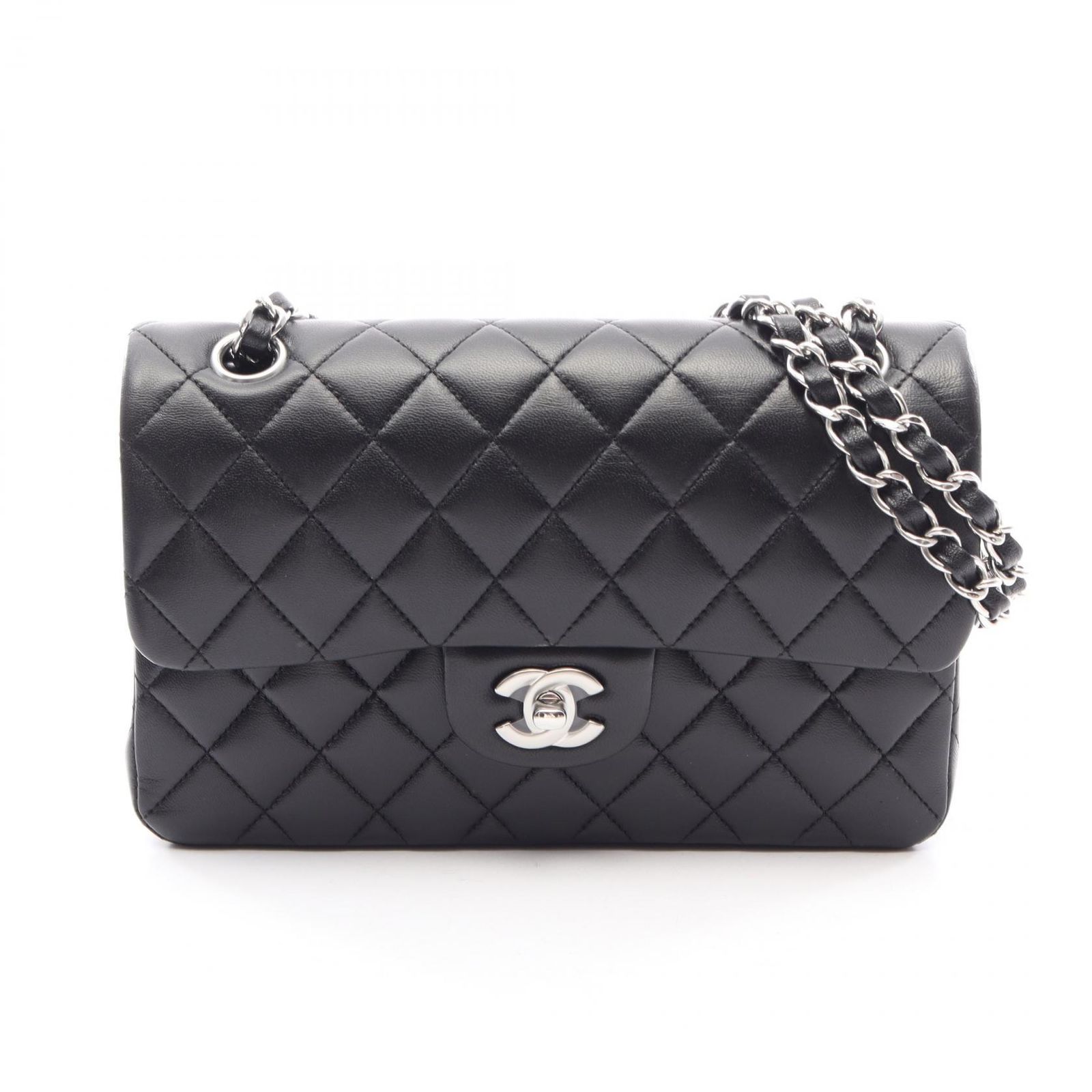 CHANEL シャネル マトラッセ Wフラップ ショルダーバッグ