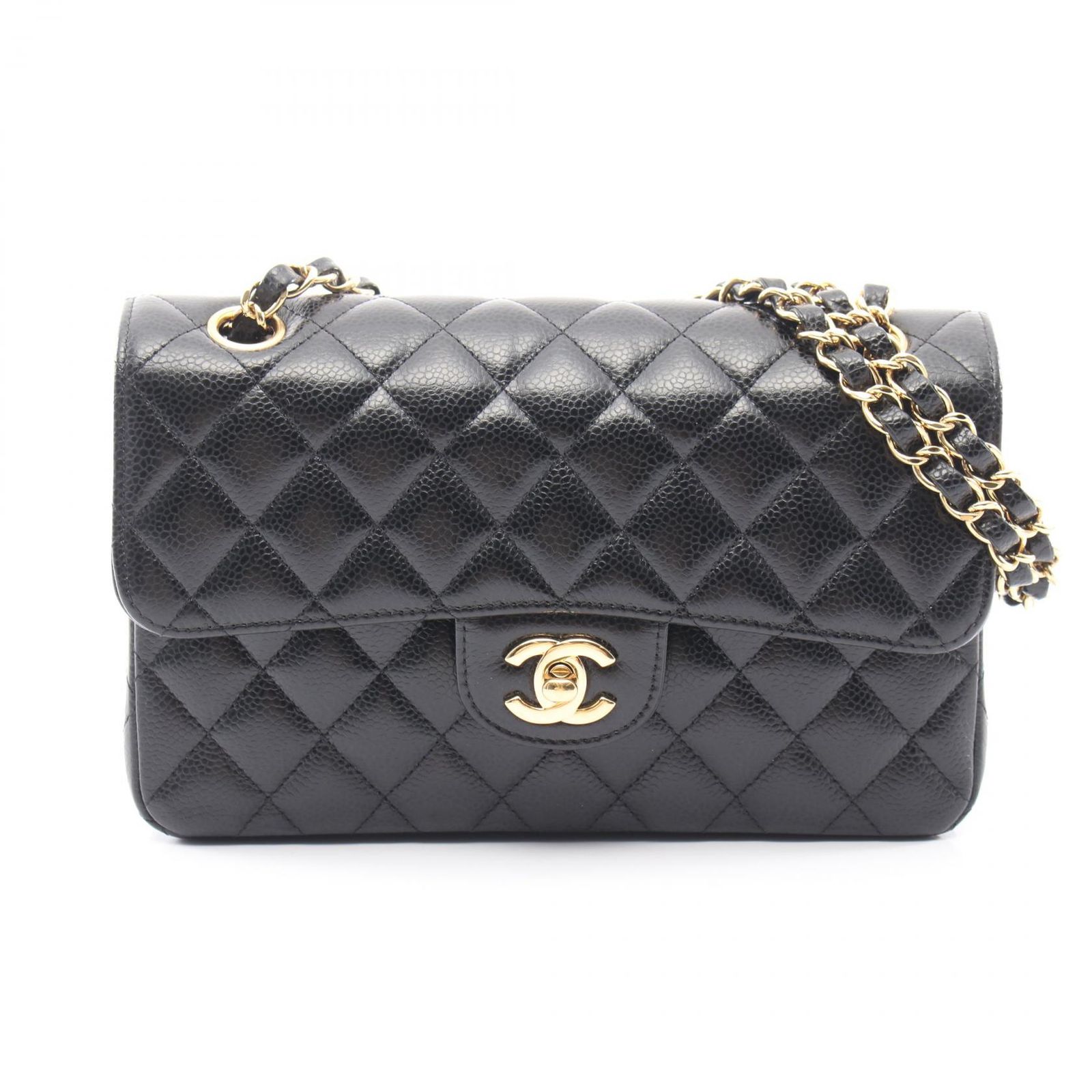 CHANEL シャネル マトラッセ Wフラップ ショルダーバッグ