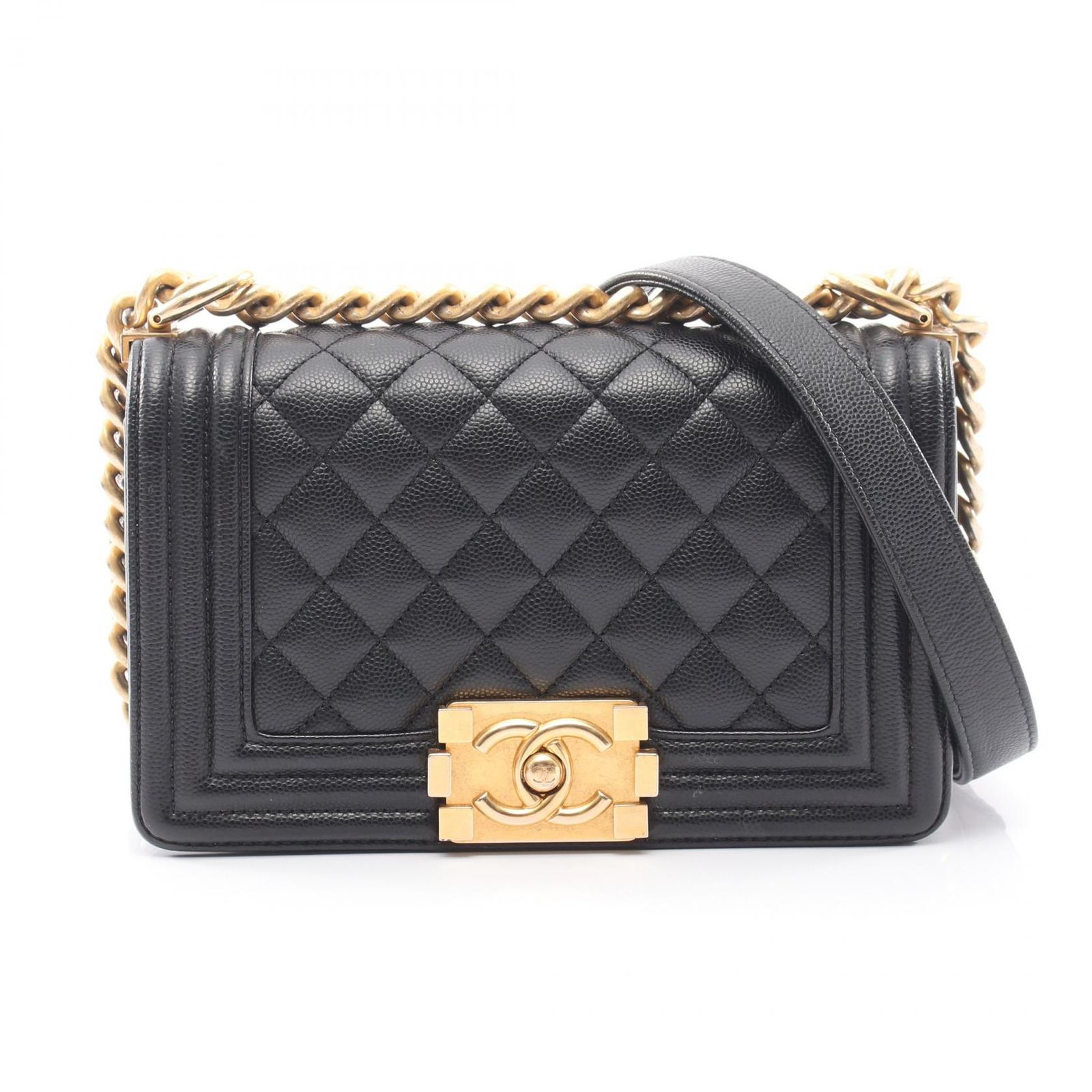 CHANEL シャネル ボーイシャネル スモール ショルダーバッグ