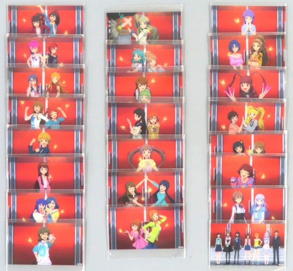 【中古】キャラカード 集合 公式クリアカードセット 「アイドルマスター ミリオンライブ!」
