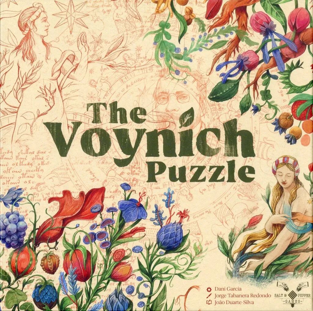 【中古】ボードゲーム ヴォイニッチ・パズル 多言語版 (The Voynich Puzzle)