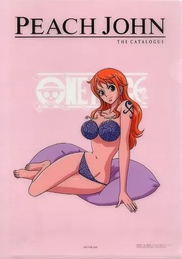 【中古】クリアファイル [単品] ナミ A4クリアファイル 「ワンピース×PEACH JOHN」 コラボ商品購入特典