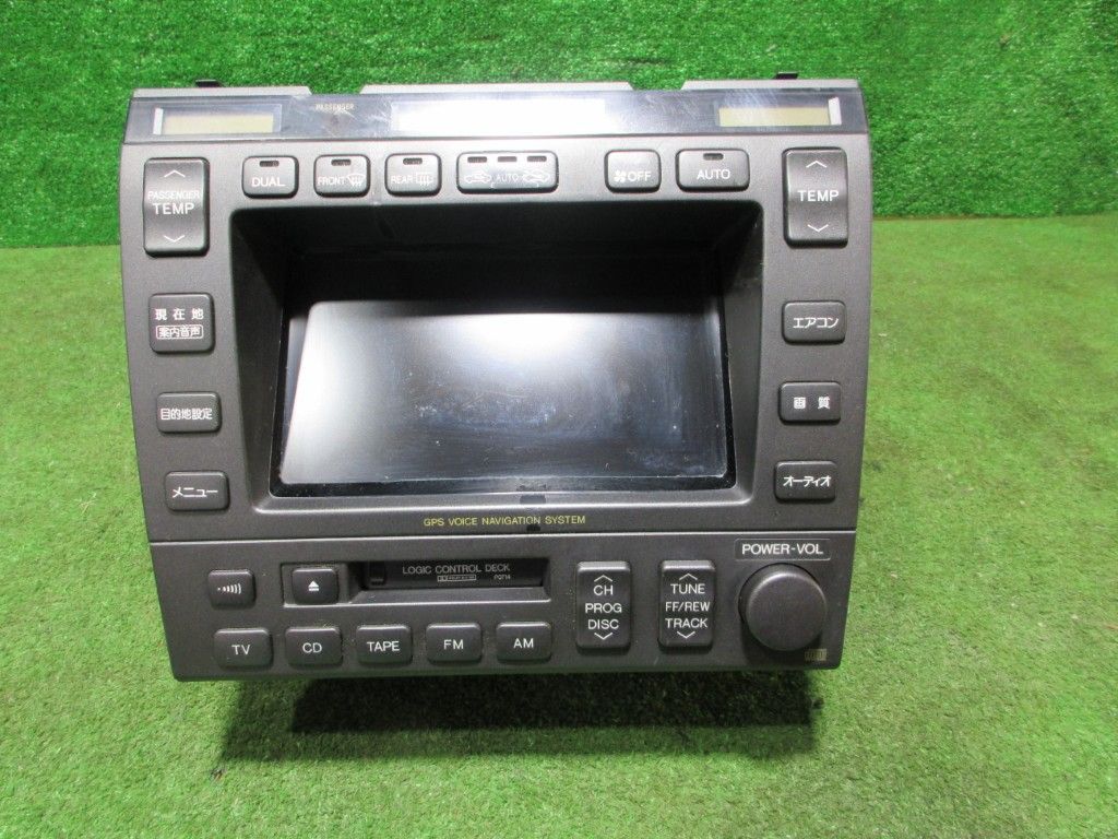 マルチナビ・エアコンパネル TOYOTA セルシオ　 E-UCF21 H10年　　C-12-12-7486
