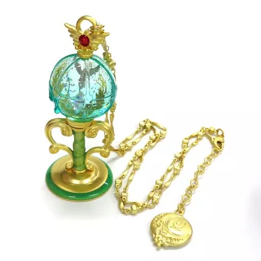 【中古】銀製品・指輪・アクセサリー スタリオン・レーヴネックレス(30周年仕様) 「Q-pot.×美少女戦士セーラームーン 第8弾」