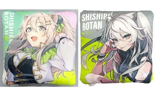 【中古】クッション・本体 全2種セット クッション 「バーチャルYouTuber ホロライブ 獅白ぼたん×カプとれ」