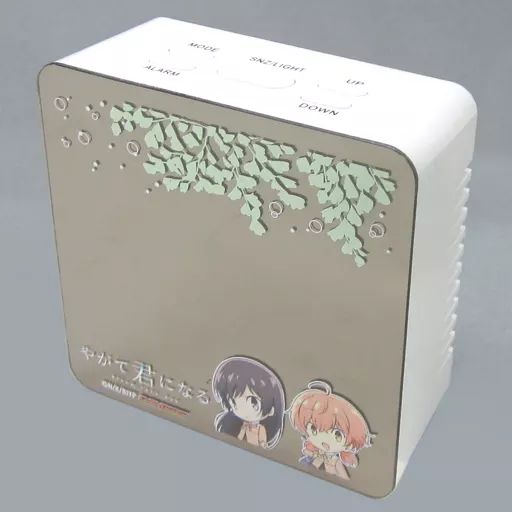 【中古】置き時計・壁掛け時計(キャラクター) [単品] 侑＆燈子 オリジナルミラークロック 「Blu-ray/DVD やがて君になる 1 ゲーマーズ限定版」 同梱特典