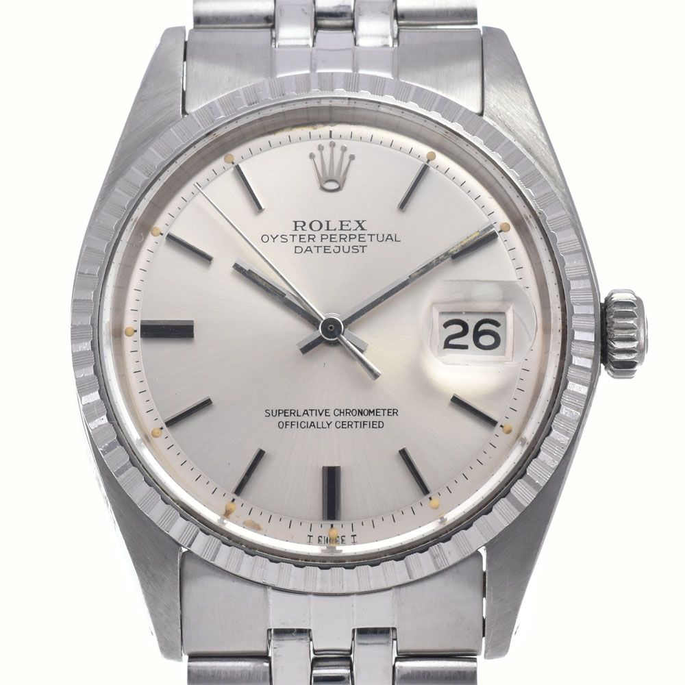 Rolex Rolex 1603 Vintage Oyster Perpetual Datejust Cal.1570 Silver Automatic Mens Good Quality Watch L #148082