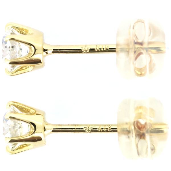 GINZA TANAKA ダイヤモンド ピアス 0.219ct×2 K18 - メルカリ
