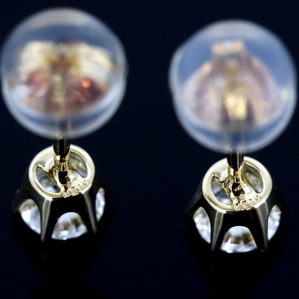 GINZA TANAKA ダイヤモンド ピアス 0.219ct×2 K18 - メルカリ