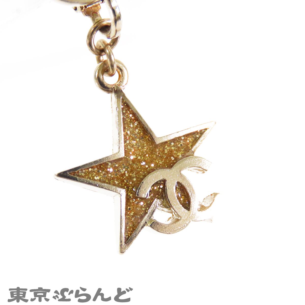 シャネル CHANEL ココマーク スター イヤリング ゴールド メタル 