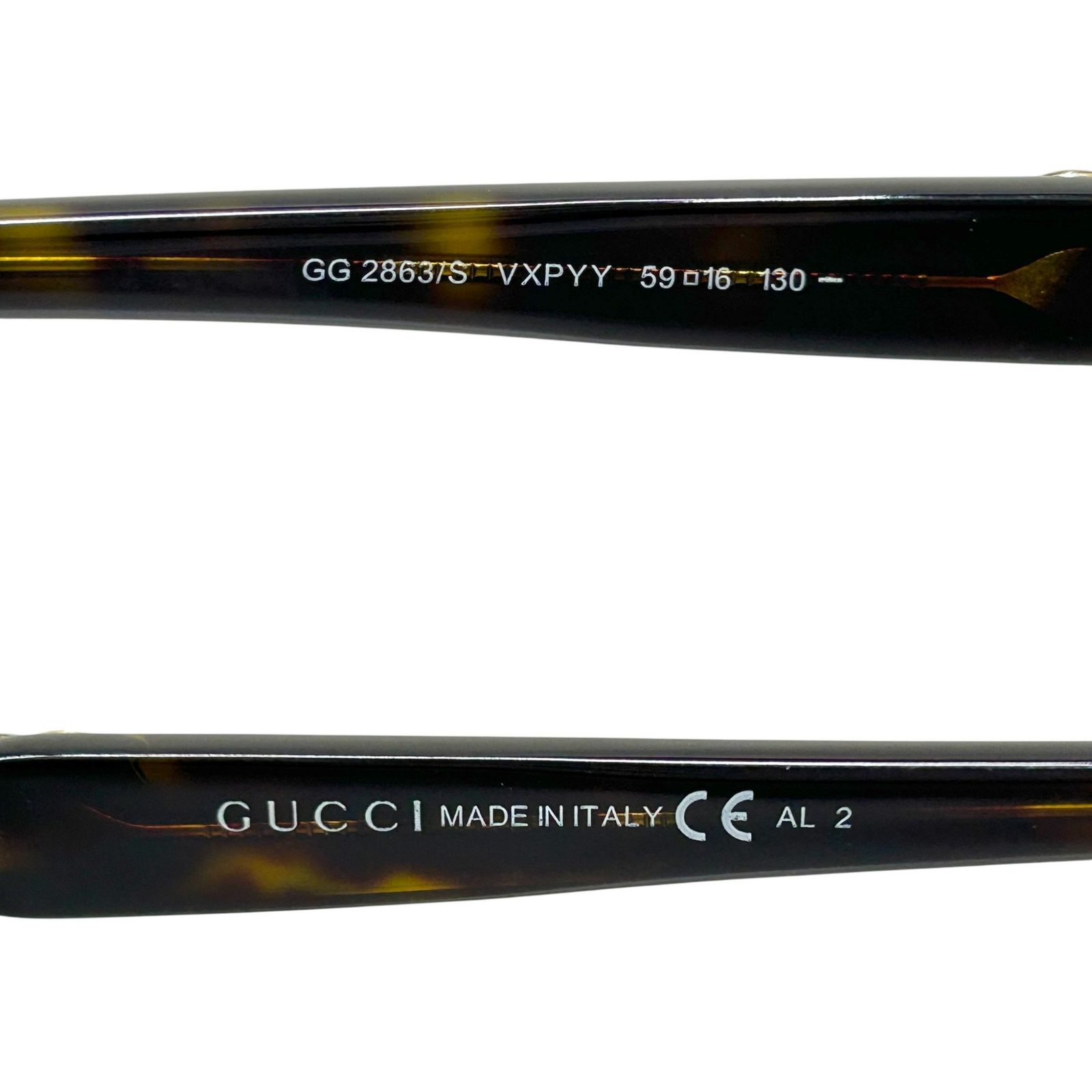 GUCCI (グッチ) サングラス GG2863/S 59□16 イエロー レディース/036