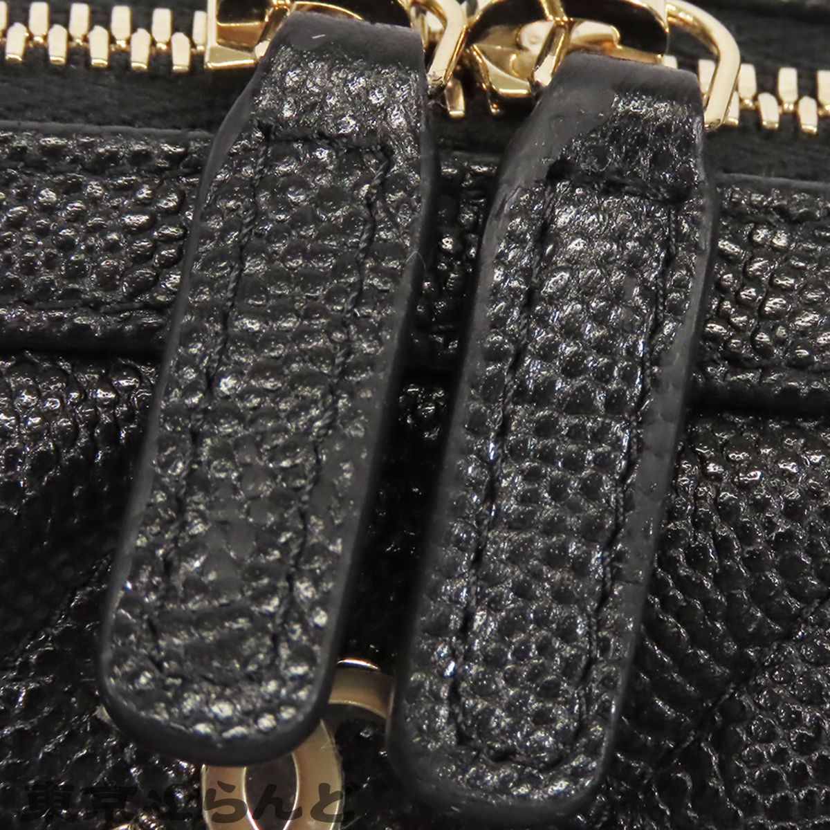 シャネル CHANEL チェーンバッグ AP4898 ブラック 黒 ゴールド金具