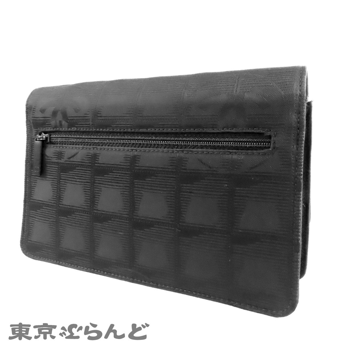 CHANEL ニュートラベルライン　長財布 シャネル CHANEL ニュートラベルライン 長財布 A15772 ブラック 黒