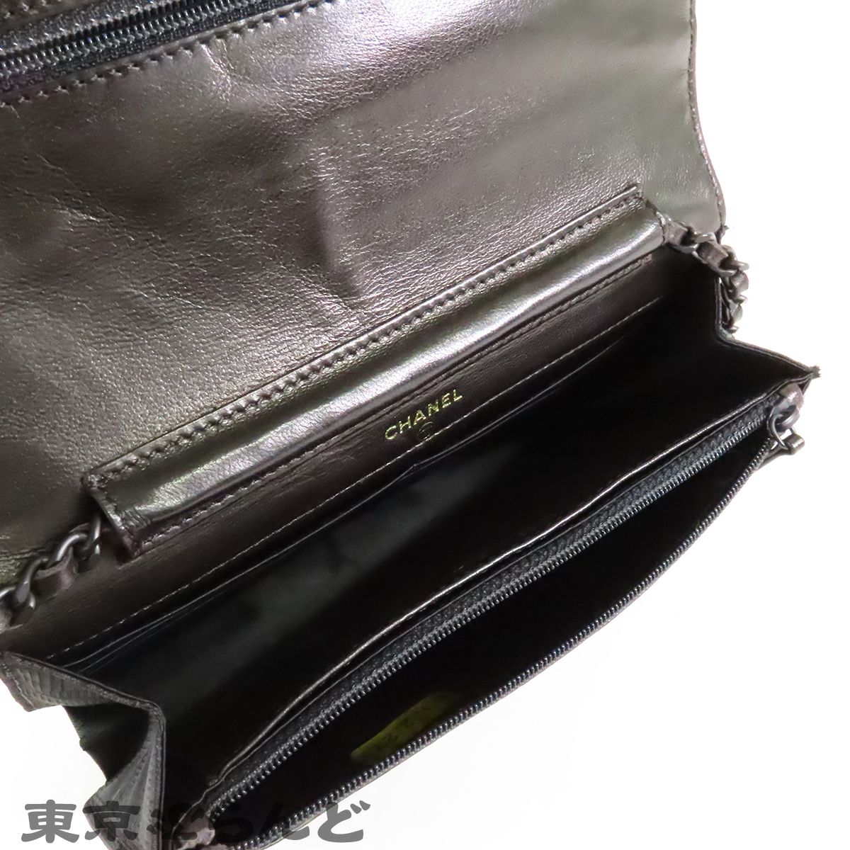 シャネル CHANEL ニュートラベルライン 長財布 A15772 ブラック 黒