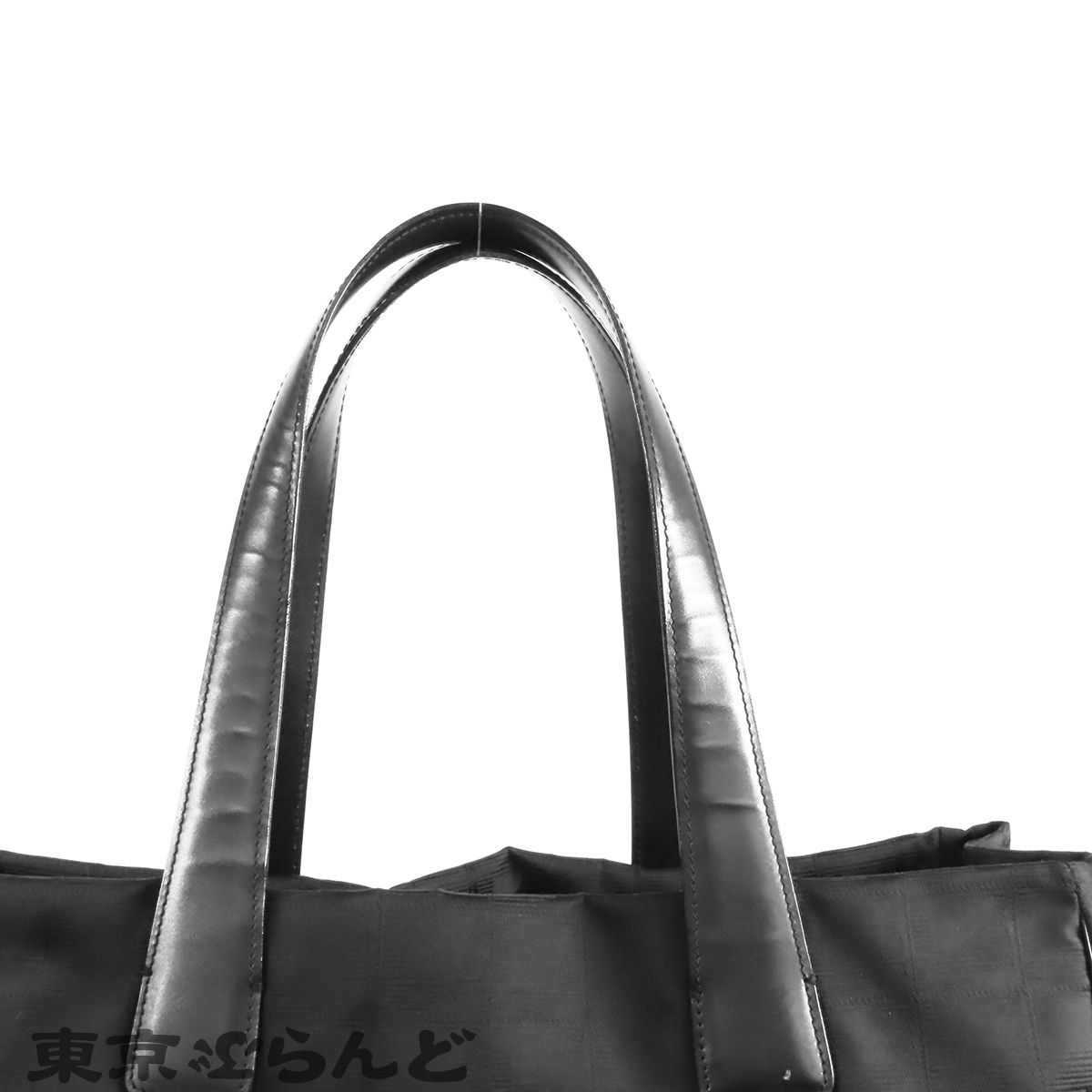 シャネル CHANEL ニュートラベルライン トートMM ブラック 黒 ゴールド 