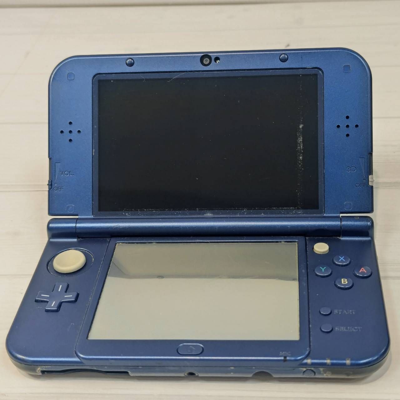 【塩】ジャンク品 Nintendo 任天堂 NEW 3DSLL RED-001 RED-S-JPN-C0 ブルー【24239MO】F11