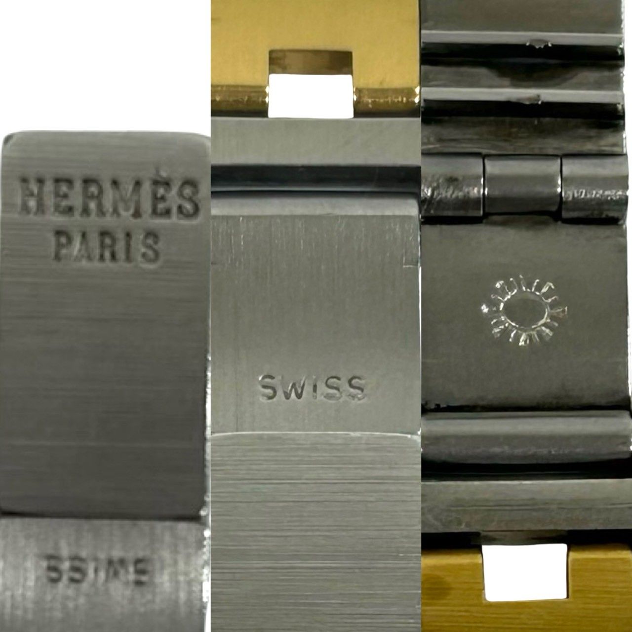 稼働品 極 美品 箱付 HERMES エルメス ヴィンテージ クリッパー