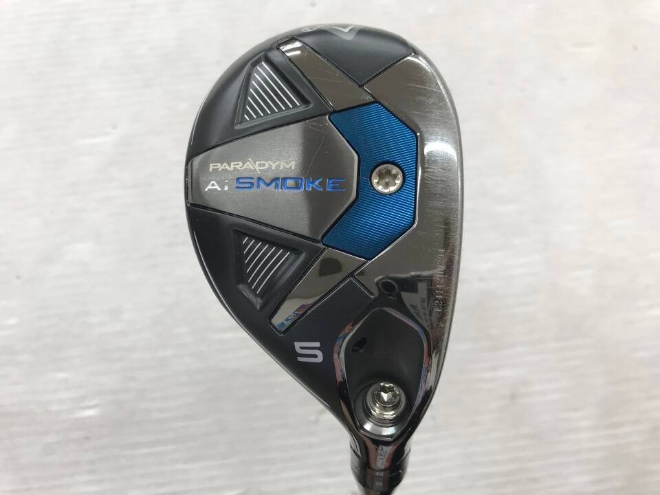 専用キャロウェイPARADYM Ai SMOKE 5UT 純正Sシャフト　中古 キャロウェイ PARADYM Ai SMOKE 24度 TENSEI 50 for Callaway(Ai SMOKE