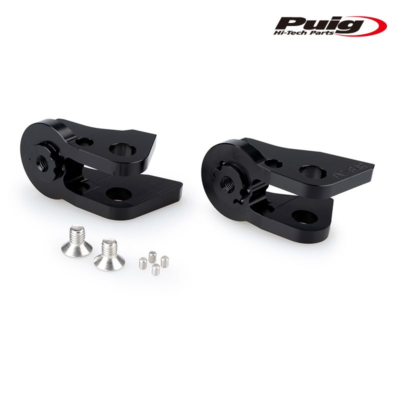Puig 21231N ADAPTOR ADJUSTABLE RIDER FOOTPEG HONDA NT1100 (22-23) プーチ アジャスト フットペグ アダプター