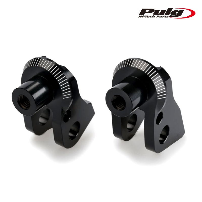Puig 21230N ADAPTOR RIDER FOOTPEG HONDA NT1100 (22-23) プーチ フットペグ アダプター