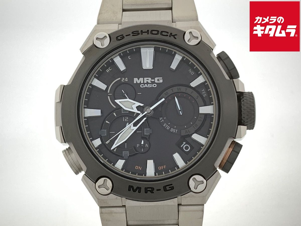 【中古】 【良品】 カシオ G-SHOCK MR-G ブラック MRG-B2000D-1AJR チタン
