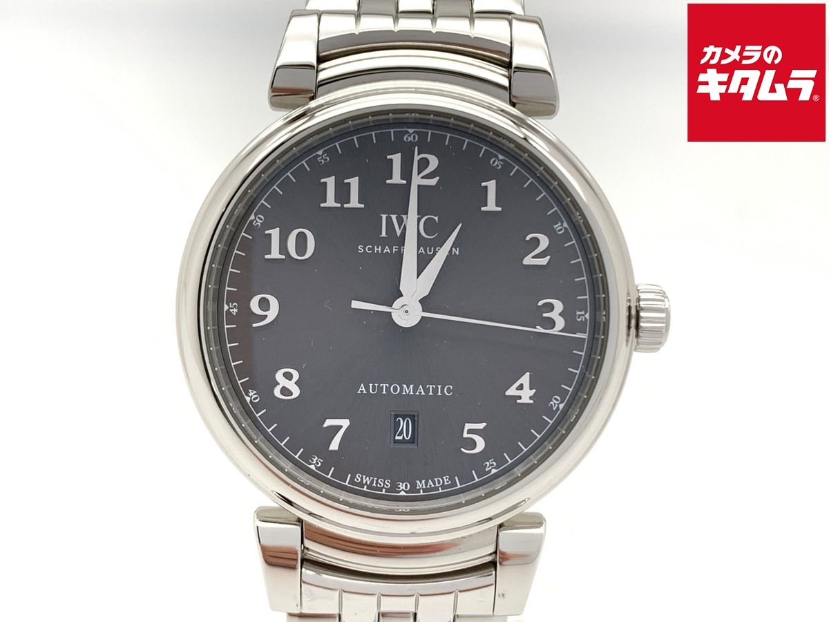 【中古】 【美品】 IWC ダ・ヴィンチ グレー IW356602 ステンレススティール