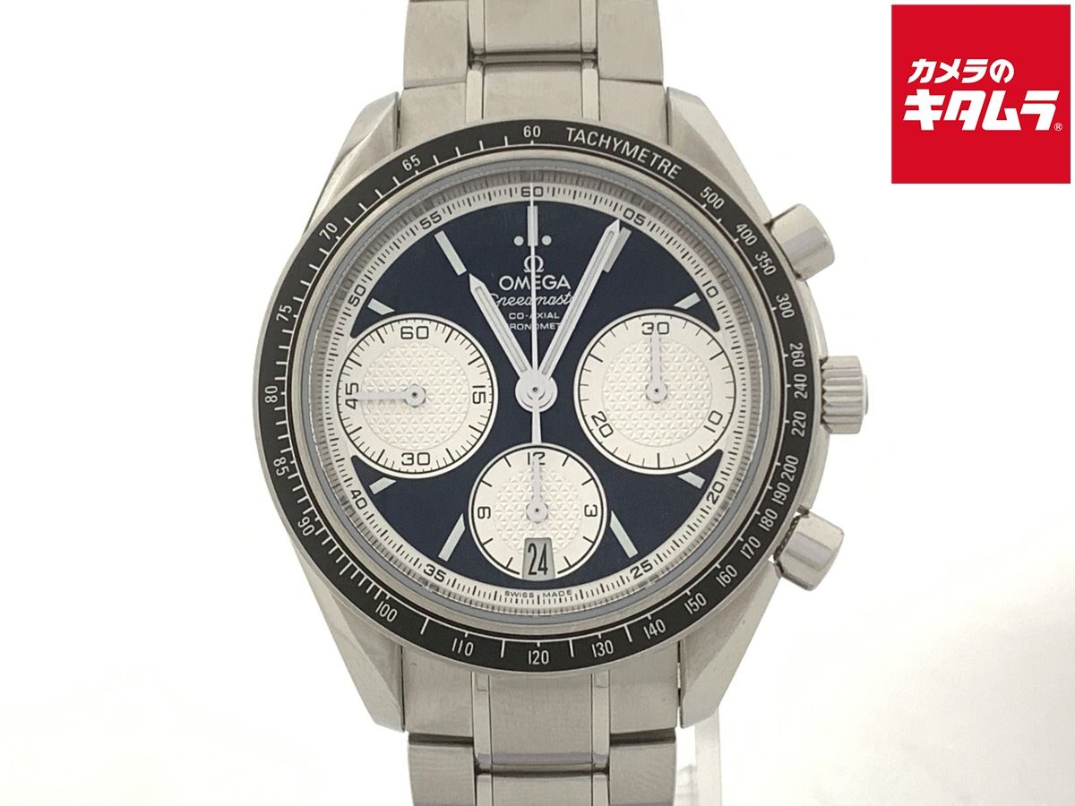 【中古】 【美品】 オメガ(OMEGA) スピードマスター レーシング ブラック/ホワイト 326.30.40.50.01.002 ステンレススティール