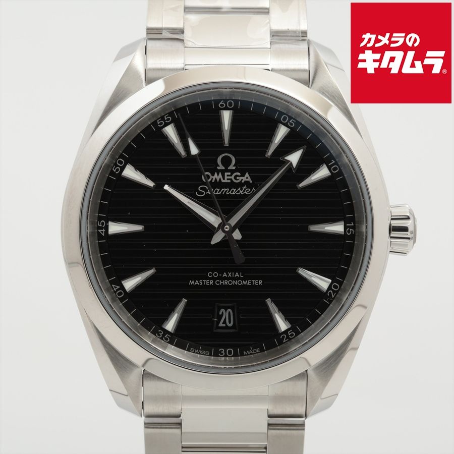 【中古】 【美品】 オメガ(OMEGA) シーマスター アクアテラ ブラック 220.10.38.20.01.001 ステンレススティール