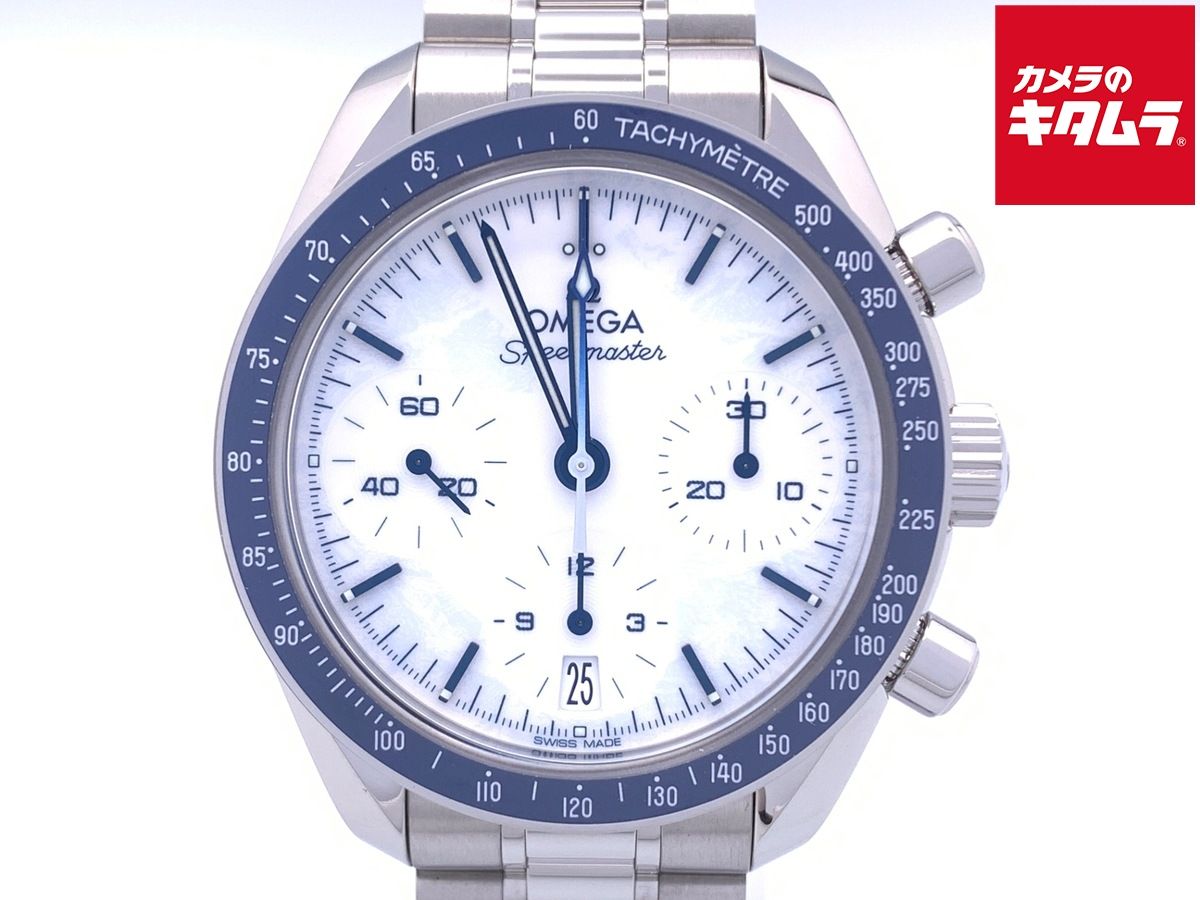 【中古】 【新品同様】 オメガ(OMEGA) スピードマスター ホワイト 522.30.38.50.04.001 ステンレススティール 2026年ミラノオリンピック